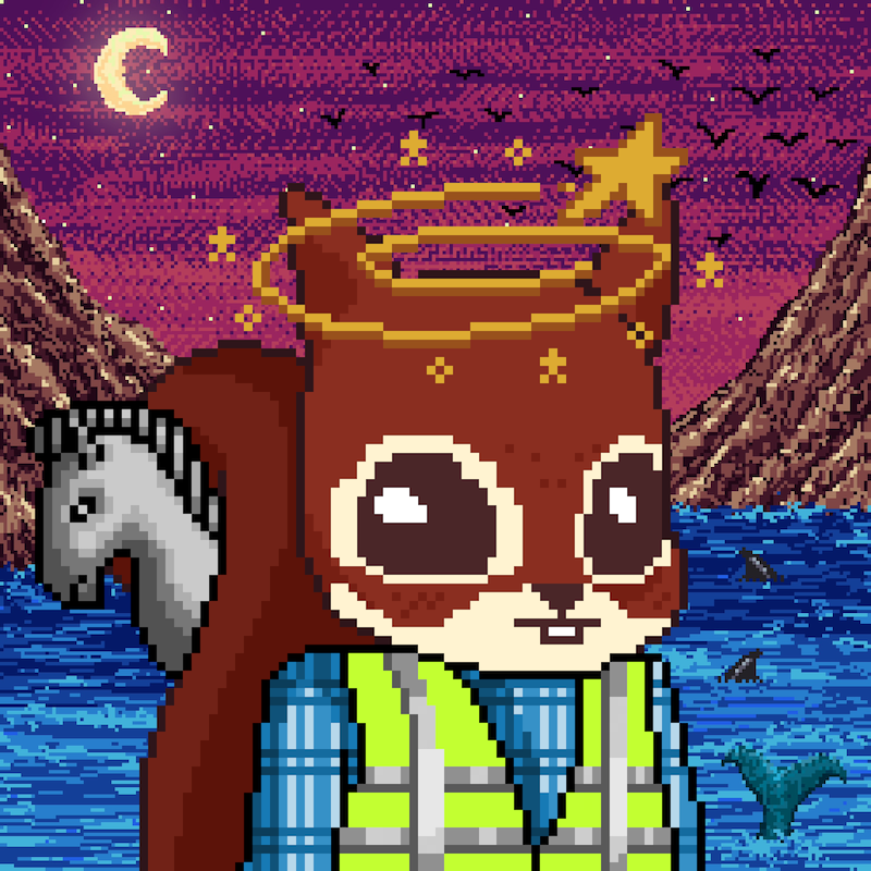 Pixel Squirrels #345